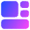 Widget Icon from Core Gradient Set
