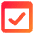 Browser Check Icon from Core Gradient Set