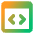 Browser Code 2 Icon from Core Gradient Set