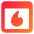 Browser Favorite Fire Icon from Core Gradient Set
