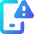 Threat Phone Icon from Core Gradient Set