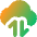 Cloud Data Transfer Icon from Core Gradient Set