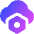 Cloud Setting Bolt Nut Icon from Core Gradient Set