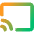 Screen Broadcast Icon from Core Gradient Set