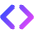 Angle Brackets Icon from Core Gradient Set