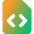 File Code 1 Icon from Core Gradient Set