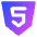 Html Five Icon from Core Gradient Set