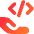 Share Code Icon from Core Gradient Set