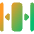 Ui Phone Slider Horizontal Icon from Core Gradient Set
