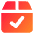 Shipment Check Icon from Core Gradient Set