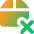 Shipment Delivery Fail Icon from Core Gradient Set