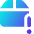 Shipment Warning Icon from Core Gradient Set