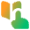 Book Reading Icon from Core Gradient Set