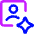 Ai Generate Portrait Image Spark Icon from Core Neon - Free Set