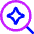 Ai Upscale Spark Icon from Core Neon - Free Set