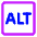 Alt Icon from Core Neon - Free Set