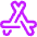 App Store Logo Icon from Core Neon - Free Set