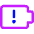 Battery Alert 1 Icon from Core Neon - Free Set