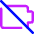 Battery Empty 2 Icon from Core Neon - Free Set