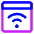 Browser Wifi Icon from Core Neon - Free Set
