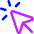 Cursor Click Icon from Core Neon - Free Set