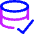 Database Check Icon from Core Neon - Free Set