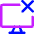Desktop Delete Icon from Core Neon - Free Set