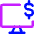 Desktop Dollar Icon from Core Neon - Free Set