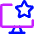 Desktop Favorite Star Icon from Core Neon - Free Set