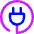 Electric Cord 3 Icon from Core Neon - Free Set