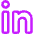 Linkedin Logo Icon from Core Neon - Free Set