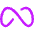 Meta Logo Icon from Core Neon - Free Set