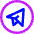 Telegram Logo Icon from Core Neon - Free Set