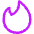 Tinder Logo Icon from Core Neon - Free Set