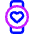 Watch Circle Heartbeat Monitor 1 Icon from Core Neon - Free Set