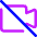 Webcam Video Off Icon from Core Neon - Free Set