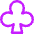 Clubs Symbol Icon from Core Neon - Free Set