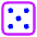 Dice 5 Icon from Core Neon - Free Set