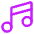 Music Note 2 Icon from Core Neon - Free Set