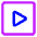 Play List 4 Icon from Core Neon - Free Set