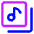 Play List 5 Icon from Core Neon - Free Set