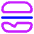 Burger 1 Icon from Core Neon - Free Set