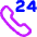 Call Center Support Service Icon from Core Neon - Free Set
