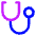 Stethoscope Icon from Core Neon - Free Set