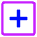 Add Square Icon from Core Neon - Free Set