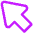 Arrow Cursor 1 Icon from Core Neon - Free Set
