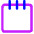 Blank Notepad Icon from Core Neon - Free Set