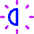 Brightness 2 Icon from Core Neon - Free Set
