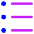 Bullet List Icon from Core Neon - Free Set