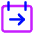 Calendar Jump To Date Icon from Core Neon - Free Set